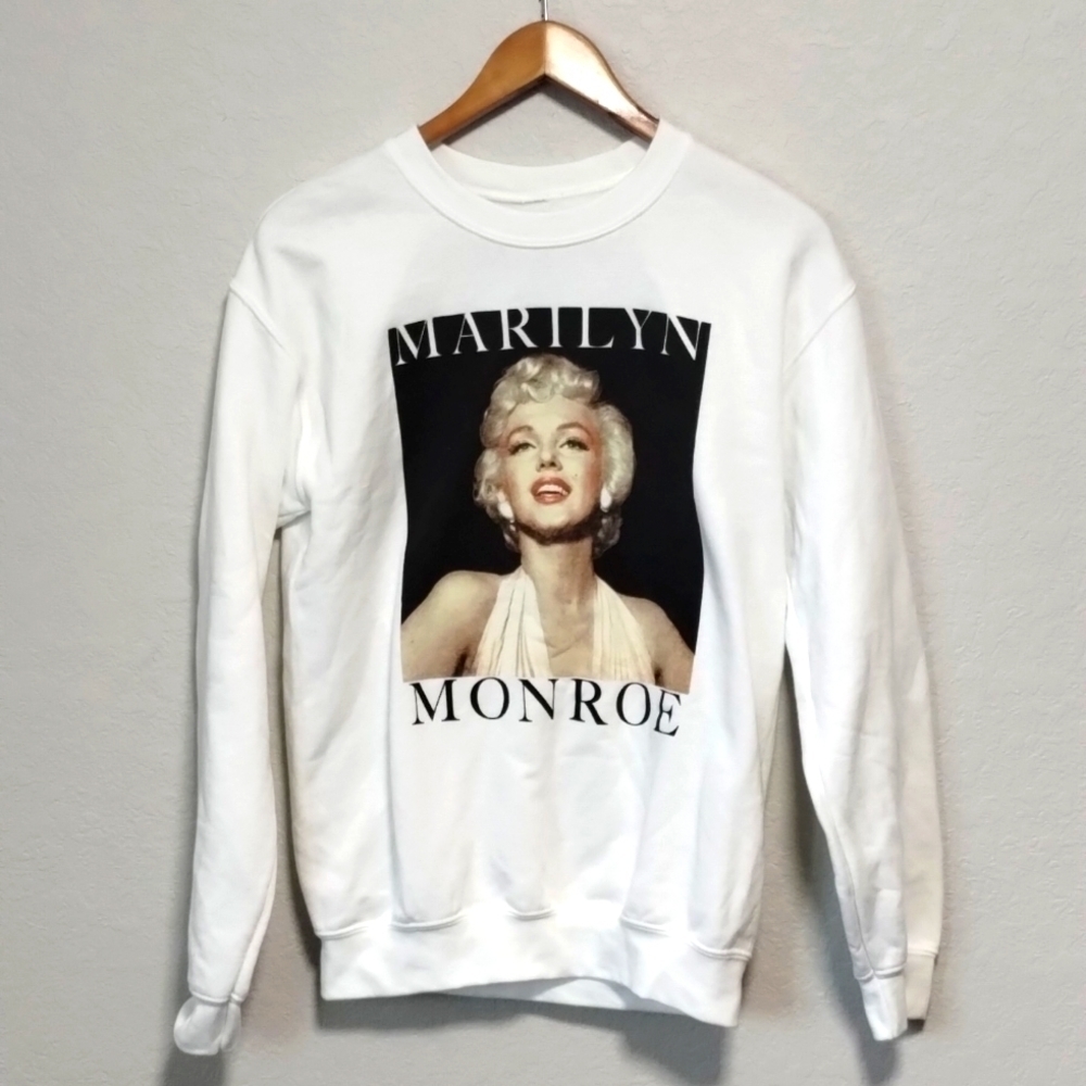 Marilyn Monroe Print Sweater